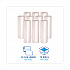 High-Density Can Liners, 33 gal, 14 mic, 33