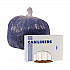 High-Density Can Liners, 60 gal, 19 mic, 38