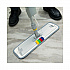 Bucketless Microfiber Mop System, 5 x 18 Blue Microfiber Head, 59