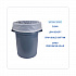 Industrial Can Liner Rolls, 60 gal, 1.8 mil, 21