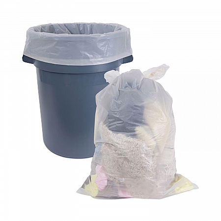 Industrial Can Liner Rolls, 60 gal, 1.8 mil, 21
