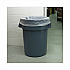 High Density Industrial Can Liners Flat Pack, 60 gal, 13 mic, 38