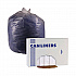High Density Industrial Can Liners Flat Pack, 56 gal, 16 mic, 43