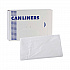 High Density Industrial Can Liners Flat Pack, 56 gal, 16 mic, 43
