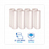 High Density Industrial Can Liners Coreless Rolls, 60 gal, 16 mic, 38