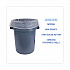 High Density Industrial Can Liners Coreless Rolls, 60 gal, 16 mic, 38