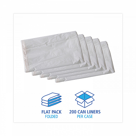Linear Low Density Industrial Can Liners, 30 gal, 0.7 mil, 30