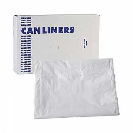 Linear Low Density Industrial Can Liners, 60 gal, 0.9 mil, 38