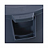 Lids for 32 gal Waste Receptacle, Flat-Top, Round, Plastic, Gray (32GLWRLIDG)