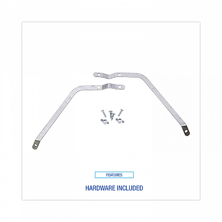 Metal Handle Braces, Large, Fits 24
