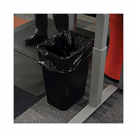 Low-Density Waste Can Liners, 16 gal, 1 mil, 24