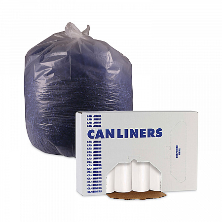 Low-Density Waste Can Liners, 30 gal, 0.5 mil, 30