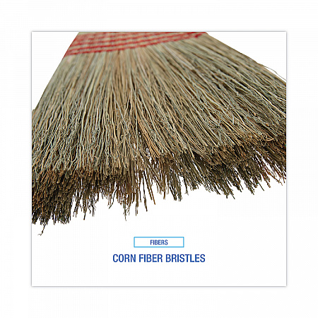 Parlor Broom, Corn Fiber Bristles, 55