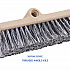Dual-Surface Vehicle Brush, Black Polypropylene Bristles, 10