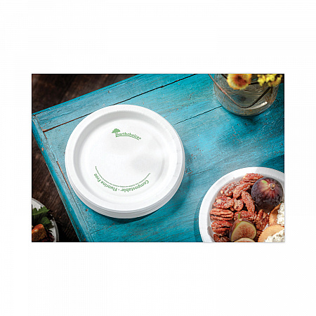 EarthChoice Pressware Compostable Dinnerware, Plate, Paper, 10