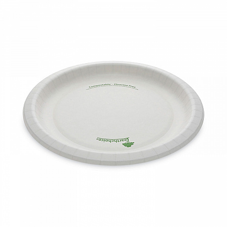 EarthChoice Pressware Compostable Dinnerware, Plate, Paper, 10