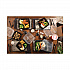 EarthChoice Vented Dual Color Microwavable Hinged Lid Container, 34 oz, 9 x 6 x 3.1, Black/Clear, Plastic, 140/Carton (DC961000B000)