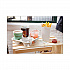 EarthChoice Carry-Safe Beverage Carrier, 8 oz to 32 oz, Four Cups + Food Tray, Natural, 300/Carton (M510032)