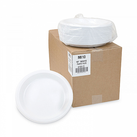 Meadoware Impact Plastic Dinnerware, Plate, 10.25
