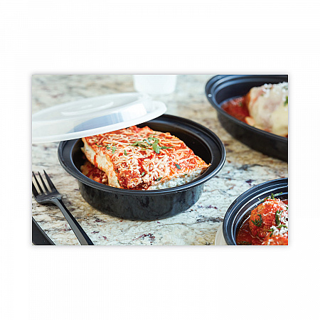 Newspring VERSAtainer Microwavable Containers, 16 oz, 6