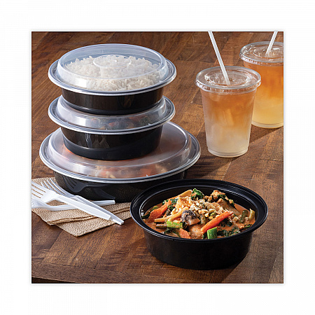 Newspring VERSAtainer Microwavable Containers, 24 oz, 7