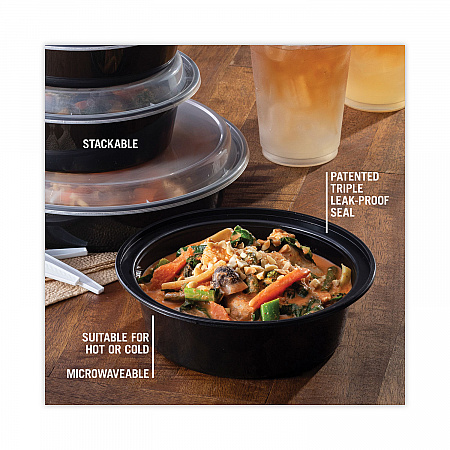 Newspring VERSAtainer Microwavable Containers, 32 oz, 7