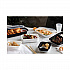 Newspring VERSAtainer Microwavable Containers, 12 oz, 5.8 x 4.6 x 2.3, Black/Clear, Plastic, 150/Carton (NC818B)