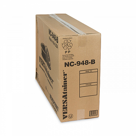 Newspring VERSAtainer Microwavable Containers, Vented Lid, 48 oz, 9