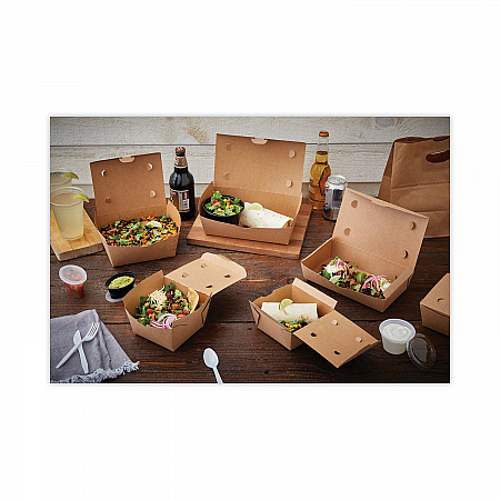 EarthChoice OneBox Paper Box, 55 oz, 9 x 4.9 x 2, Brown, 100/Carton (NOB02KEC)