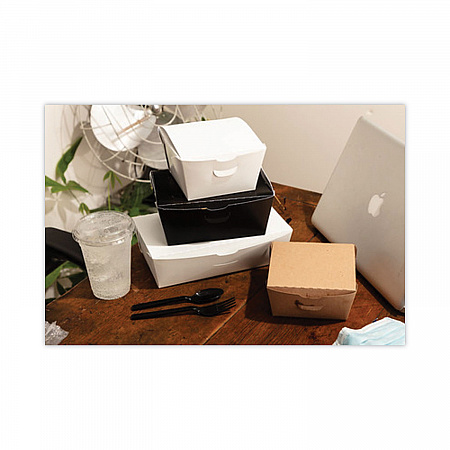 EarthChoice OneBox Paper Box, 66 oz, 6.5 x 4.5 x 3.25, Black, 160/Carton (NOB03B)
