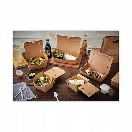 EarthChoice OneBox Paper Box, 66 oz, 6.5 x 4.5 x 3.3, Brown, 160/Carton (NOB03KEC)