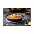 EarthChoice Versa2Go Microwaveable Container, 30 oz, 6.8 x 6.8 x 2.2, Black/Clear, Plastic, 150/Carton (NV2GRN307B)