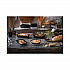 EarthChoice Versa2Go Microwaveable Container, 30 oz, 6.8 x 6.8 x 2.2, Black/Clear, Plastic, 150/Carton (NV2GRN307B)