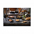 EarthChoice Versa2Go Microwaveable Container, 27 oz, 8.4 x 5.6 x 1.4, Black/Clear, Plastic, 150/Carton (NV2GRT2786B)