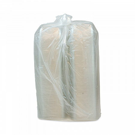 EarthChoice Square Recycled Bowl, 12 oz, 5 x 5 x 1.62, Clear, Plastic, 504/Carton (SAC0512)