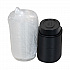 Classic Carry-Out Container, 16 oz, 6.9 x 4.6 x 3, Black/Gold, Aluminum, 100/Carton (Y6707WPSFG)