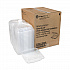 SENSATION SmartLock Hinged Lid Container, 9.2 x 8.9 x 3.1, Clear, Plastic, 200/Carton (YCI821100000)
