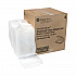 SENSATION SmartLock Hinged Lid Container, 8.5 x 8.34 x 3., Clear, Plastic, 200/Carton (YCI821200000)