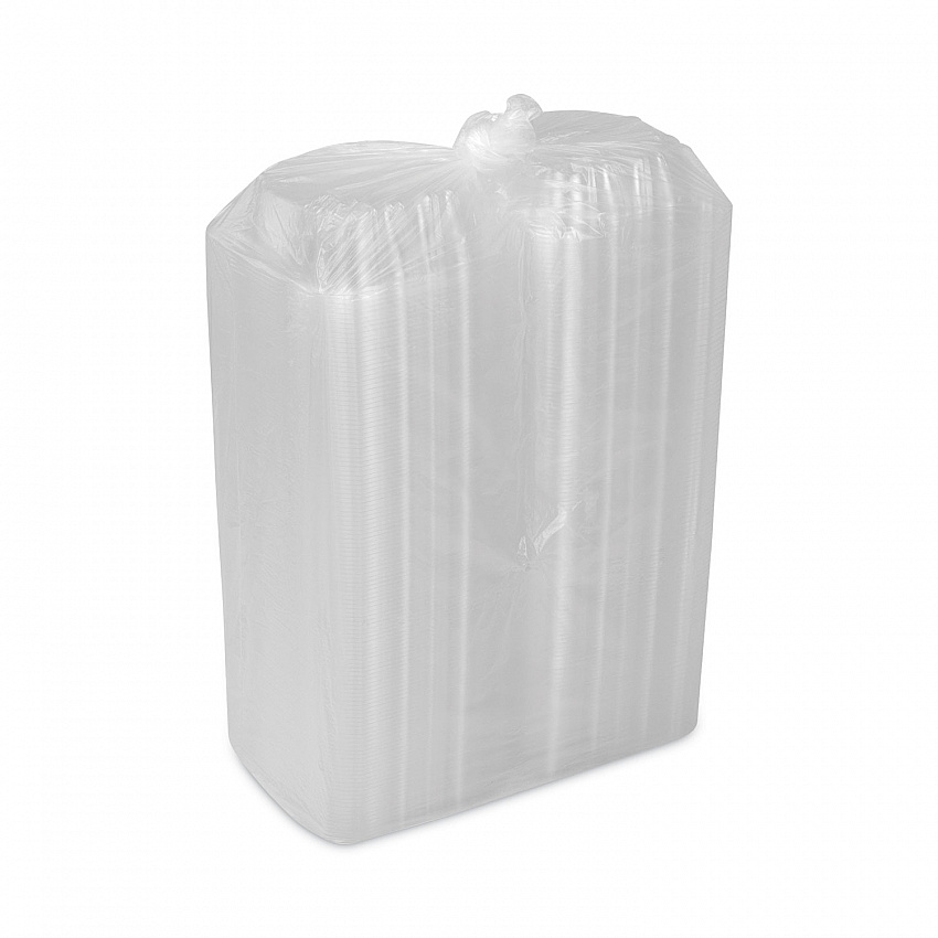 SENSATION SmartLock Hinged Lid Container, 5.7 x 6 x 3.1, Clear, Plastic, 500/Carton (YCI821600000)