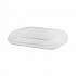 ClearView MealMaster Lid with Fog Gard Coating, Large Flat Lid, 9.38 x 8 x 0.38, Clear, Plastic, 300/Carton (YCN8463S00D0)