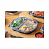 ClearView MealMaster Lid with Fog Gard Coating, Large 2-Compartment Dome Lid, 9.37 x 8 x 1.25, Clear, Plastic, 252/Carton (YCN8467H00D0)
