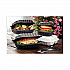 EarthChoice SmartLock Microwavable MFPP Hinged Lid Container, 8.35 x 8.35 x 3.1, Black, Plastic, 200/Carton (YCNB08010000)