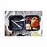 EarthChoice SmartLock Microwavable MFPP Hinged Lid Container, 3 Compartments, 8.35 x 8.5 x 3.1, Black, Plastic, 200/Carton (YCNB08030000)