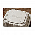 EarthChoice Vented Microwavable MFPP Hinged Lid Container, 8.4 x 8.7 x 3.1, White, Plastic, 146/Carton (YCNW0851)
