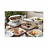 EarthChoice Vented Microwavable MFPP Hinged Lid Container, 2 Compartments, 9 x 6 x 3.1, White, Plastic, 170/Carton (YCNW02052)