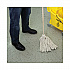 Handle/Deck Mops, #24 White Cotton Head, 54