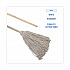 Handle/Deck Mops, #24 White Cotton Head, 54