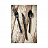 Meadoware Cutlery, Medium Heavyweight Soup Spoon, Plastic, Black, 1,000/Carton (YMWSSE)