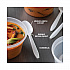 Fieldware Cutlery, Mediumweight Spoon, Plastic, White, 1,000/Carton (YFWSWCH)