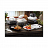 SmartLock Foam Hinged Lid Container, Sandwich, 5.8 x 5.8 x 3.3, Black, 504/Carton (YHLB06000000)